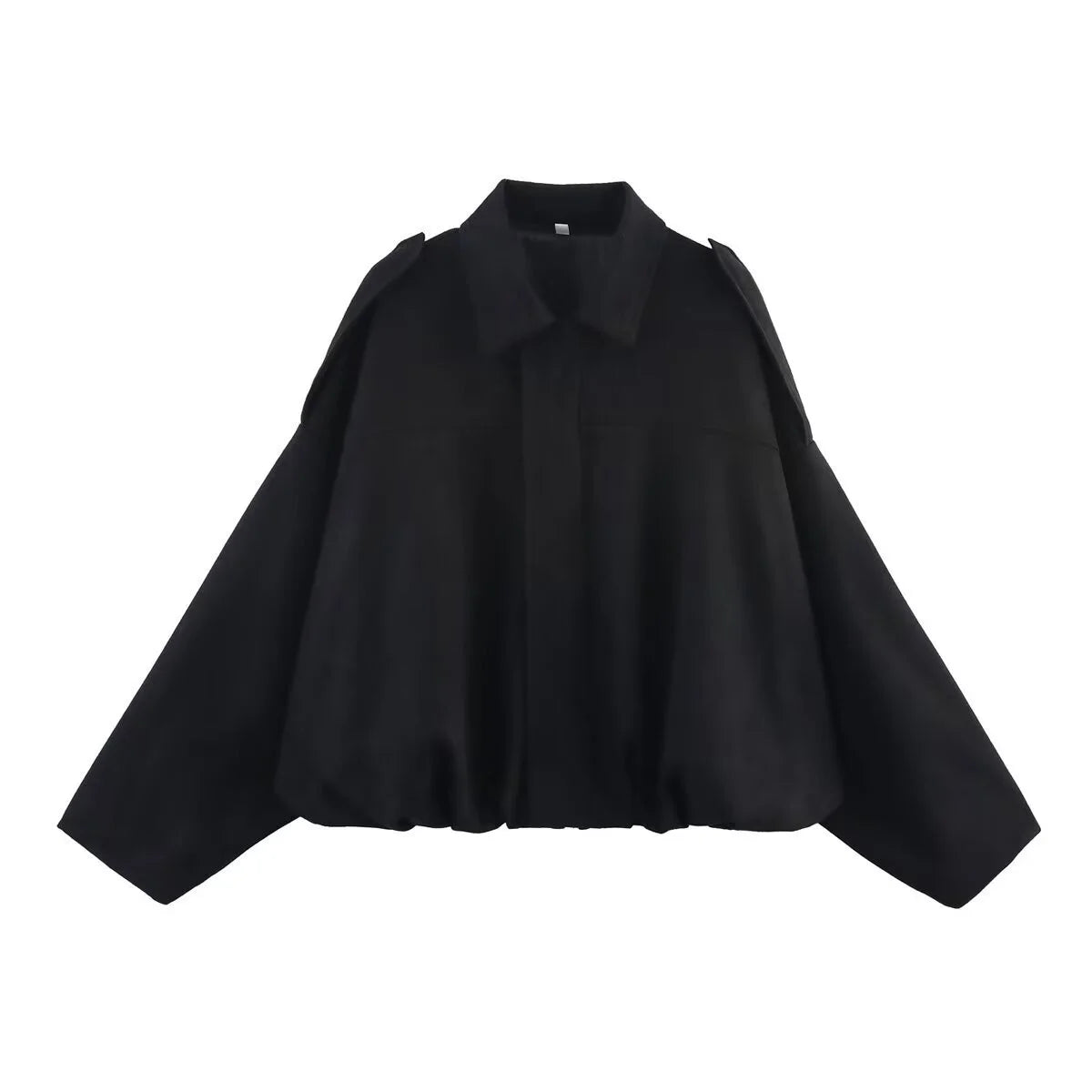 Turn-down Collar Bomber Jacket