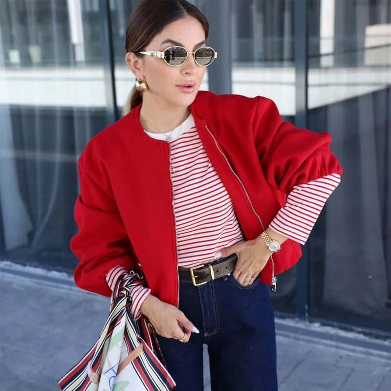 Soft Cropped Jacket