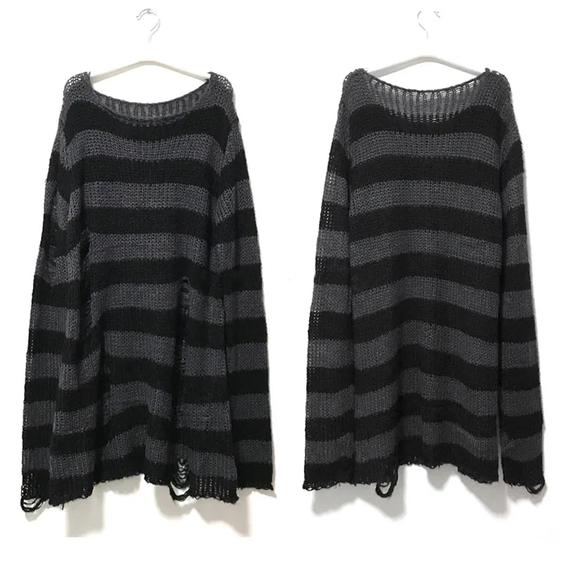 Punk Gothic Long Unisex Sweater