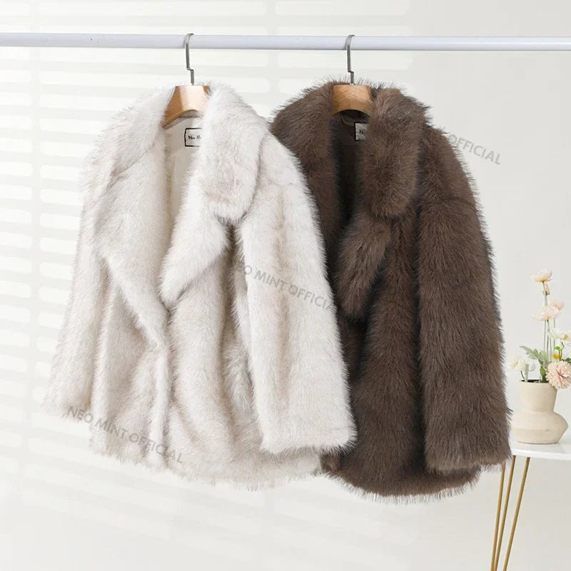 Winter Oversized Fur Coat