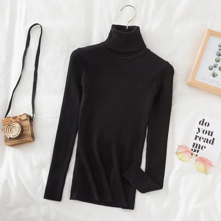 Knitted Soft Pullover Sweater