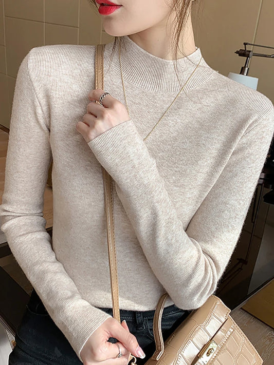 Turtleneck Pullover Sweater