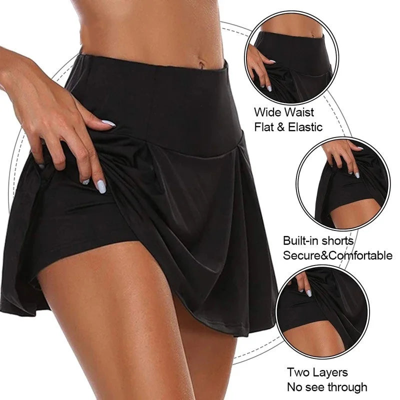 Sprints Tennis Dance Fitness Short Skirt