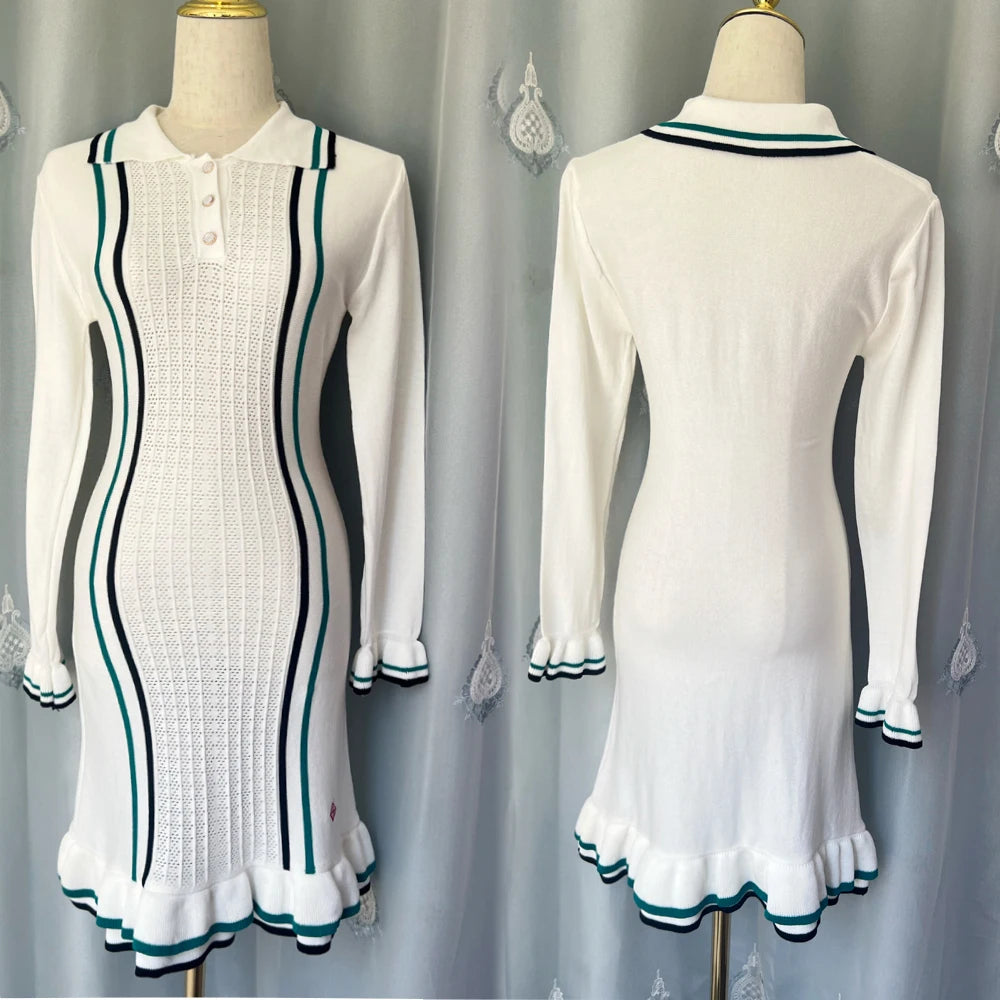 Chic Knitted Mini Dress