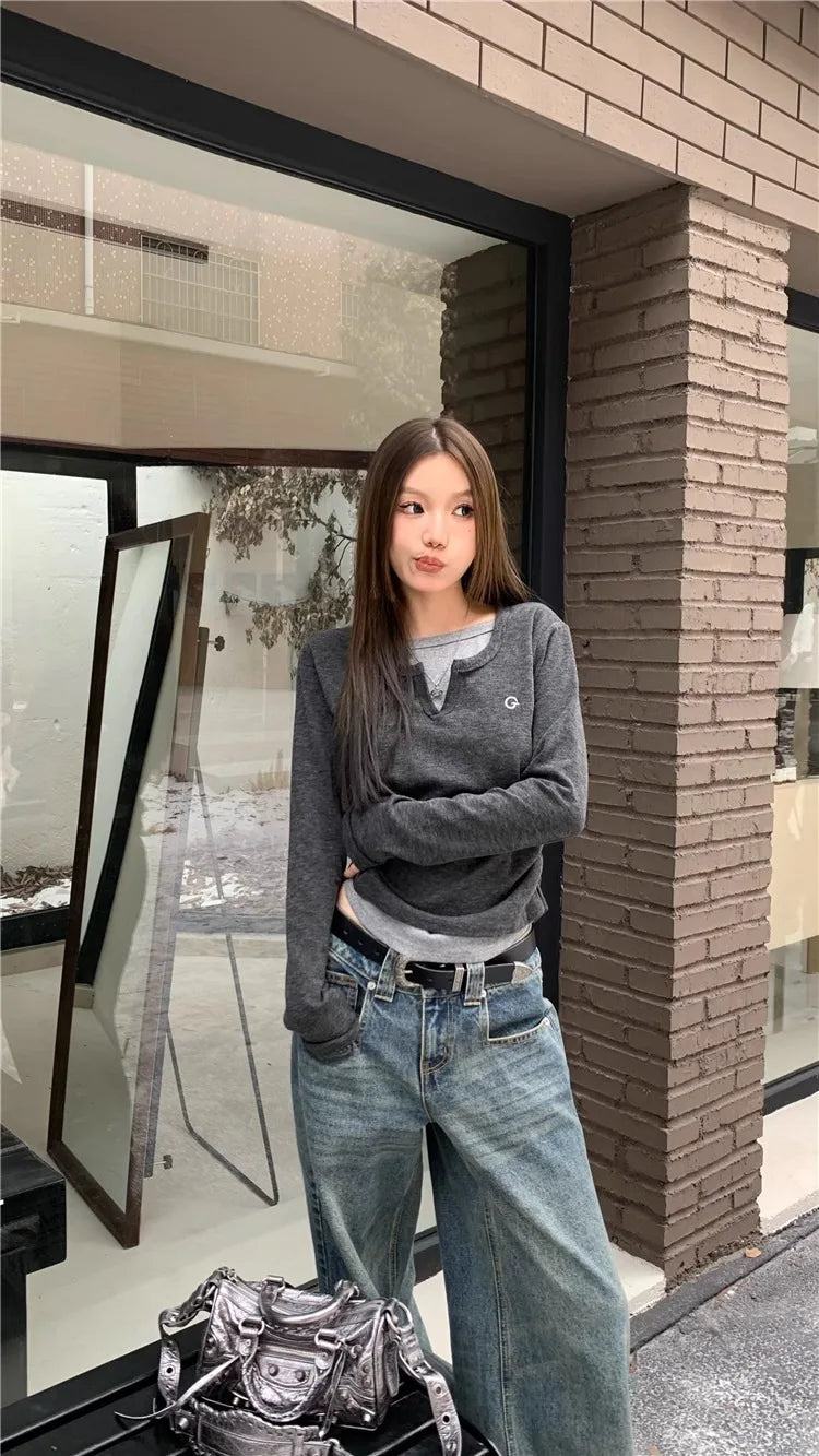 Long sleeved T-shirt