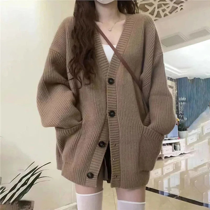 Knitted Cardigan Sweater