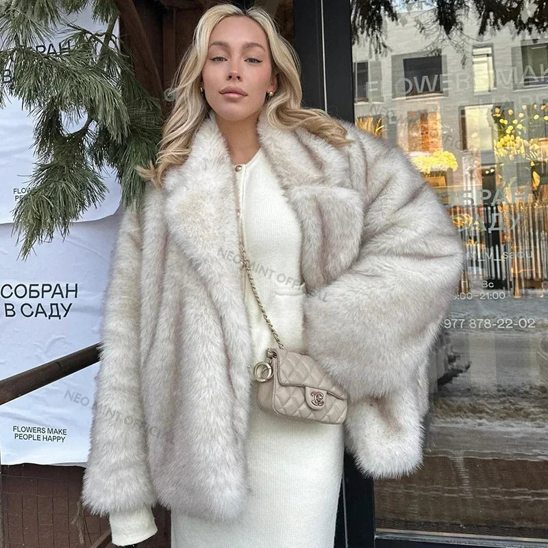 Winter Oversized Fur Coat