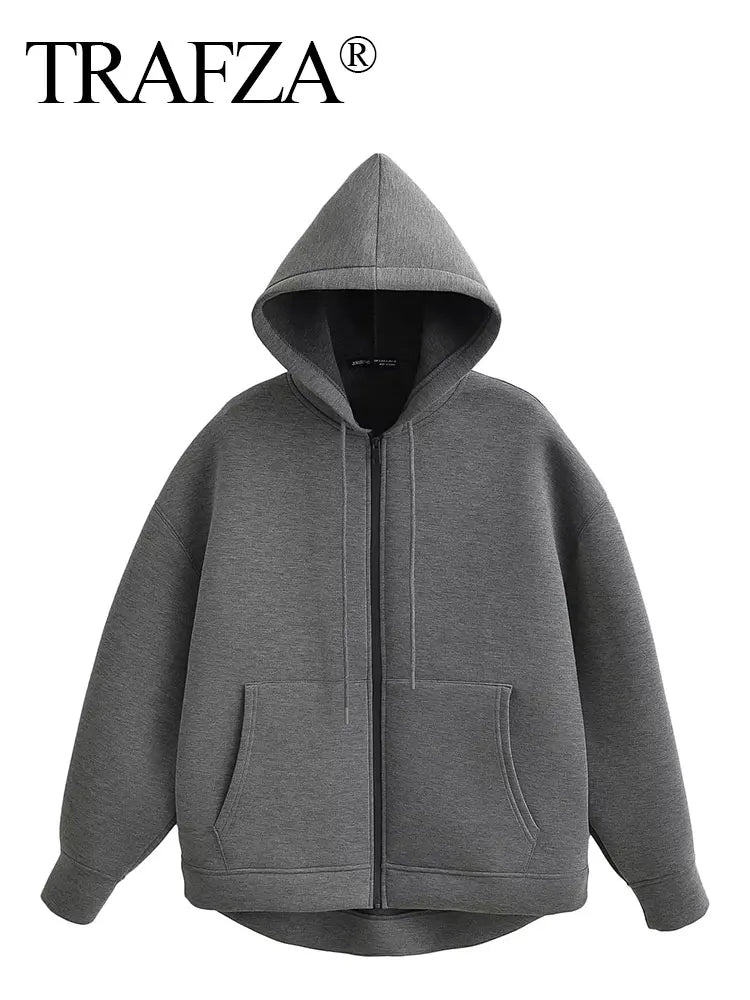 Jacket With Hood Long Sleeve