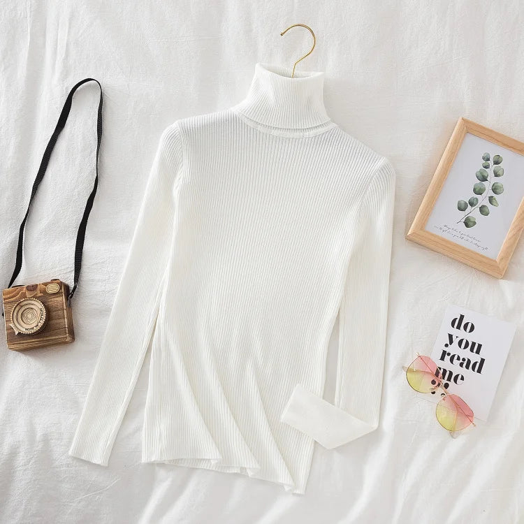 Knitted Soft Pullover Sweater