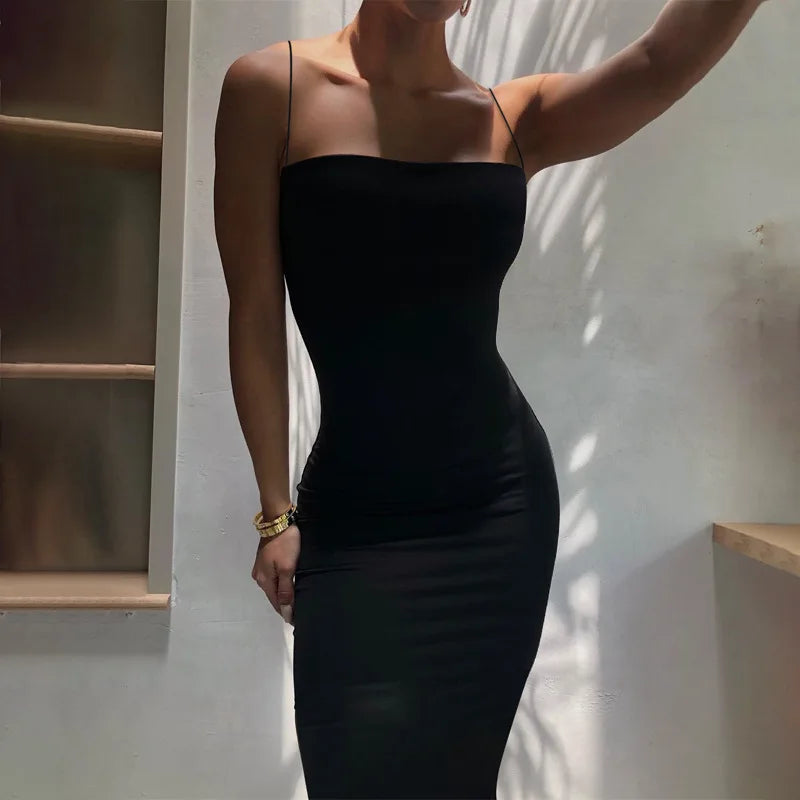 Sexy Sleeveless Backless Party Dress