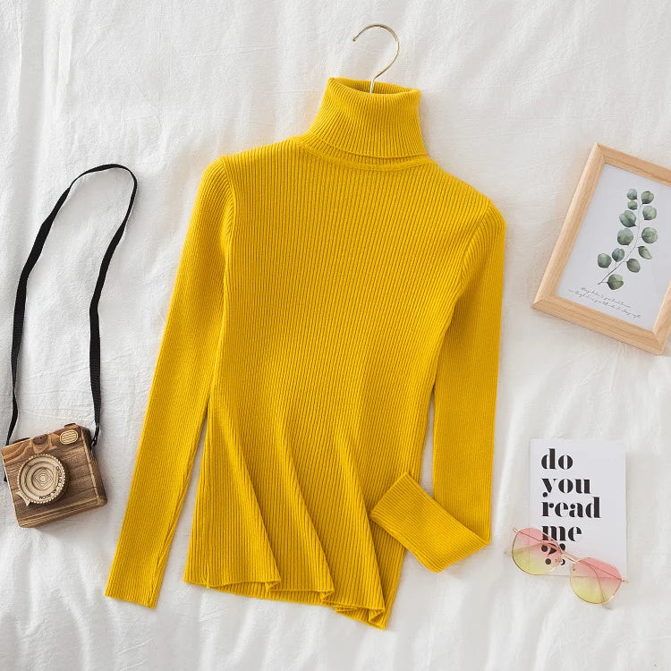 Knitted Soft Pullover Sweater