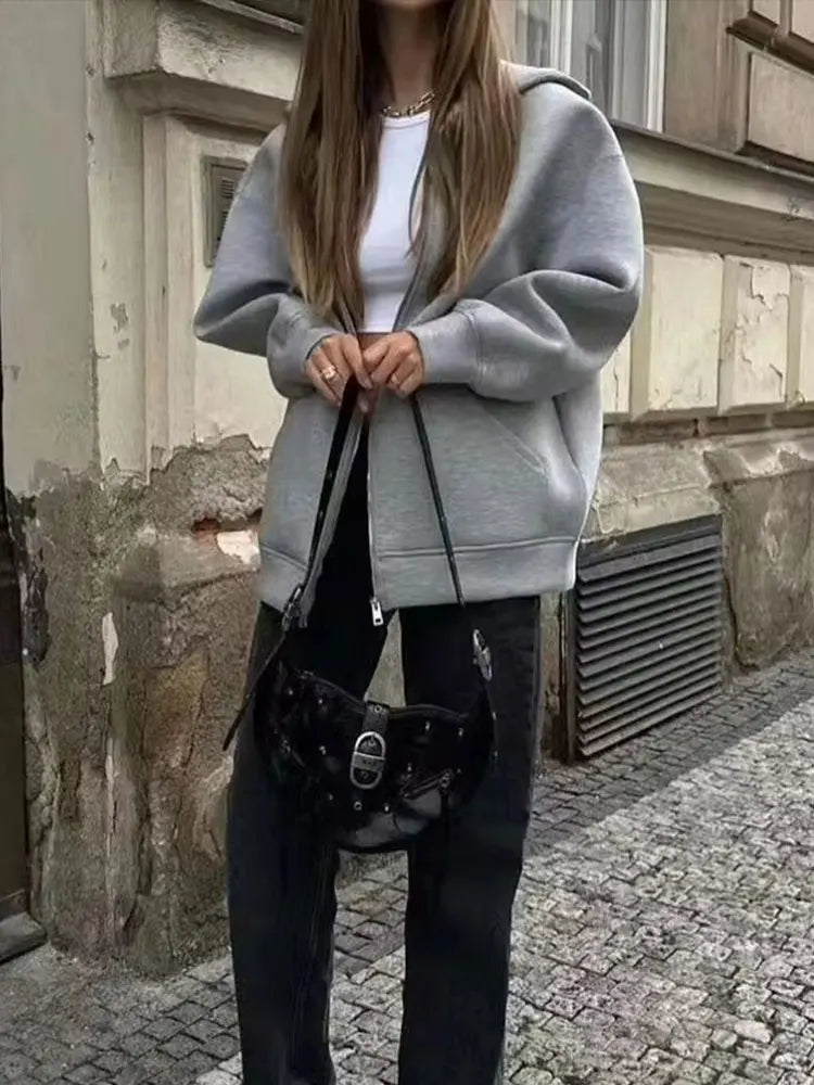 Jacket With Hood Long Sleeve