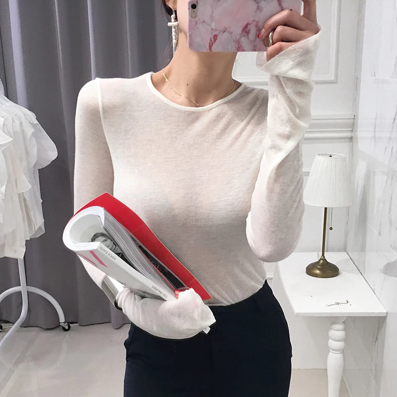 Slim Basic Elasticity Top