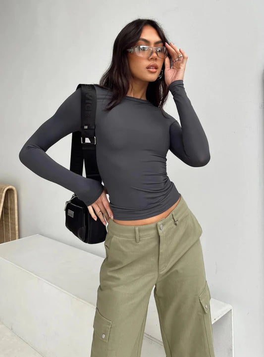 Long Sleeved Pullover T-Shirt