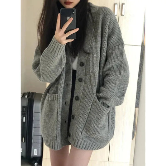 Knitted Cardigan Sweater