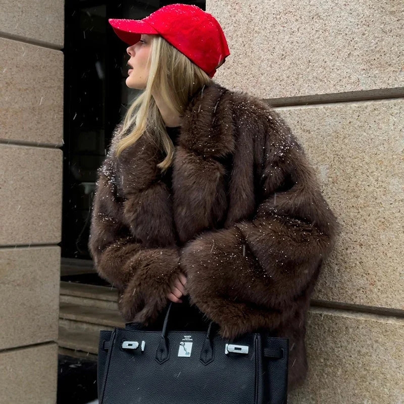 Winter Oversized Fur Coat