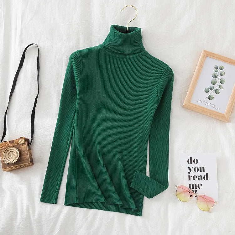 Knitted Soft Pullover Sweater