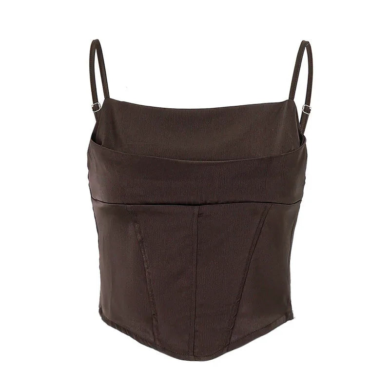Backless Spaghetti Strap Tank