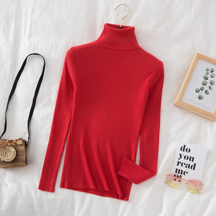 Knitted Soft Pullover Sweater