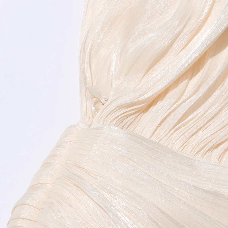 Elegant Ruched Mini Dress