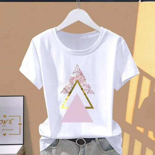 Floral Sports Short Sleeve T-shirt