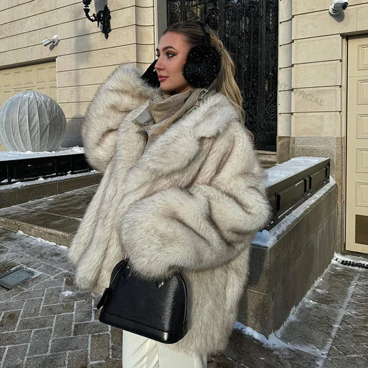 Winter Oversized Fur Coat