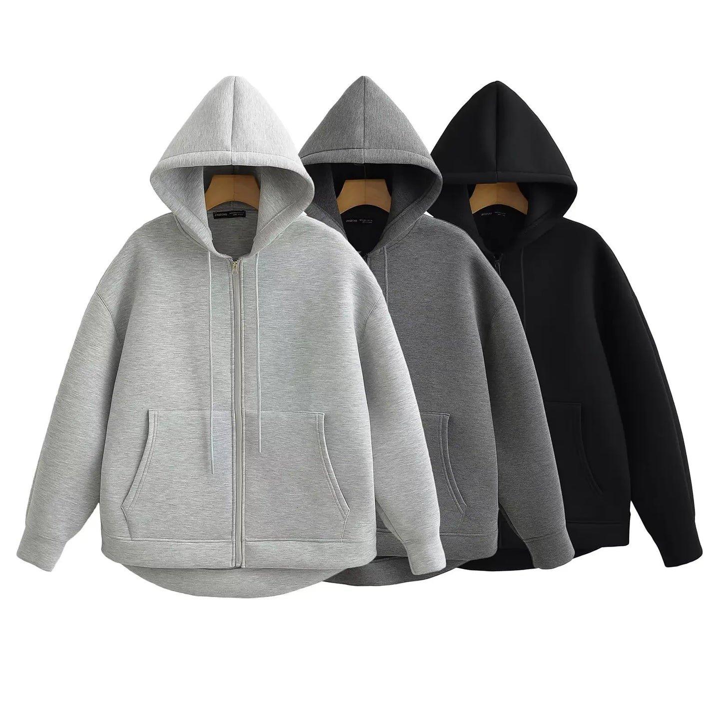 Jacket With Hood Long Sleeve