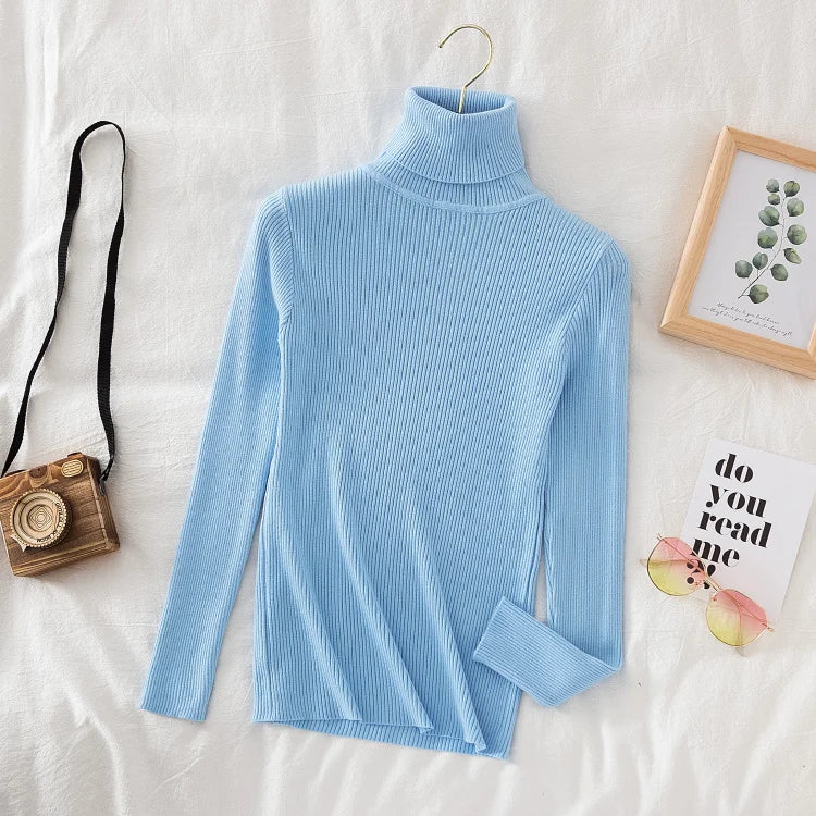 Knitted Soft Pullover Sweater