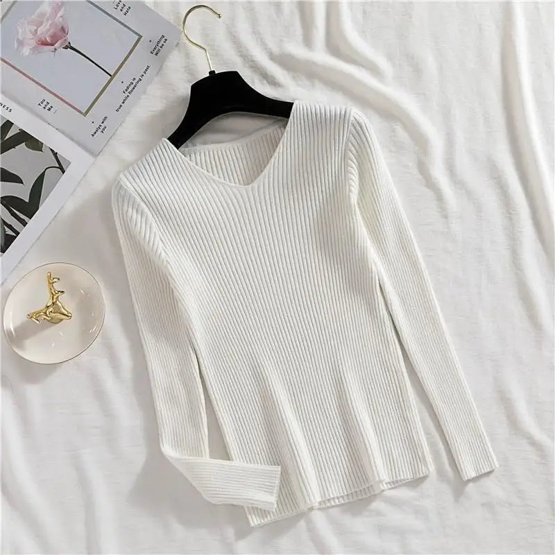 Long Sleeve Knitted Pullover