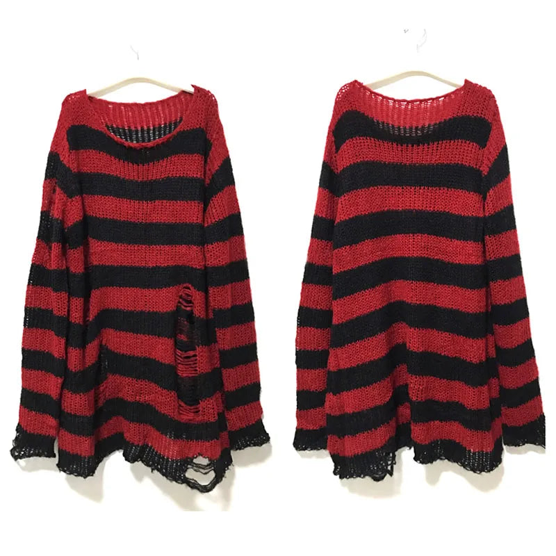 Punk Gothic Long Unisex Sweater