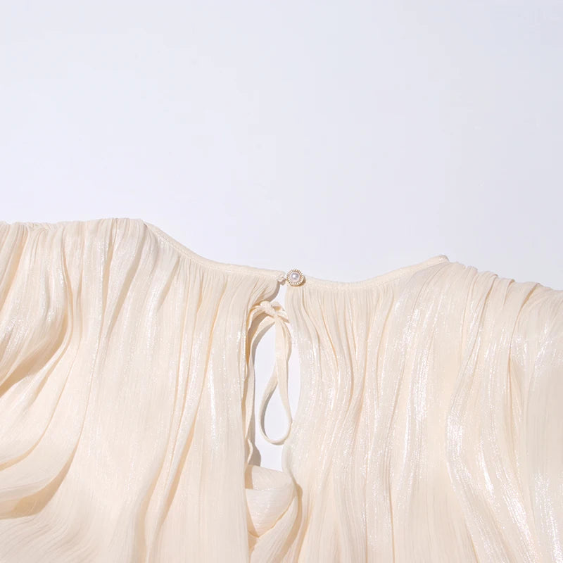 Elegant Ruched Mini Dress
