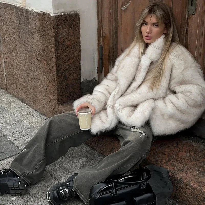 Winter Oversized Fur Coat