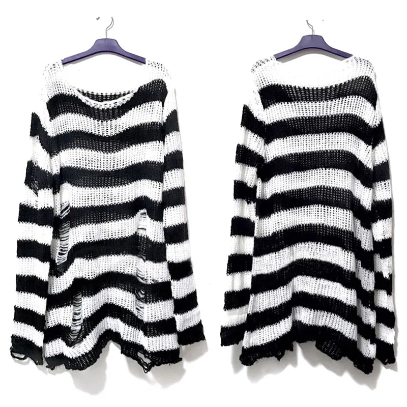 Punk Gothic Long Unisex Sweater