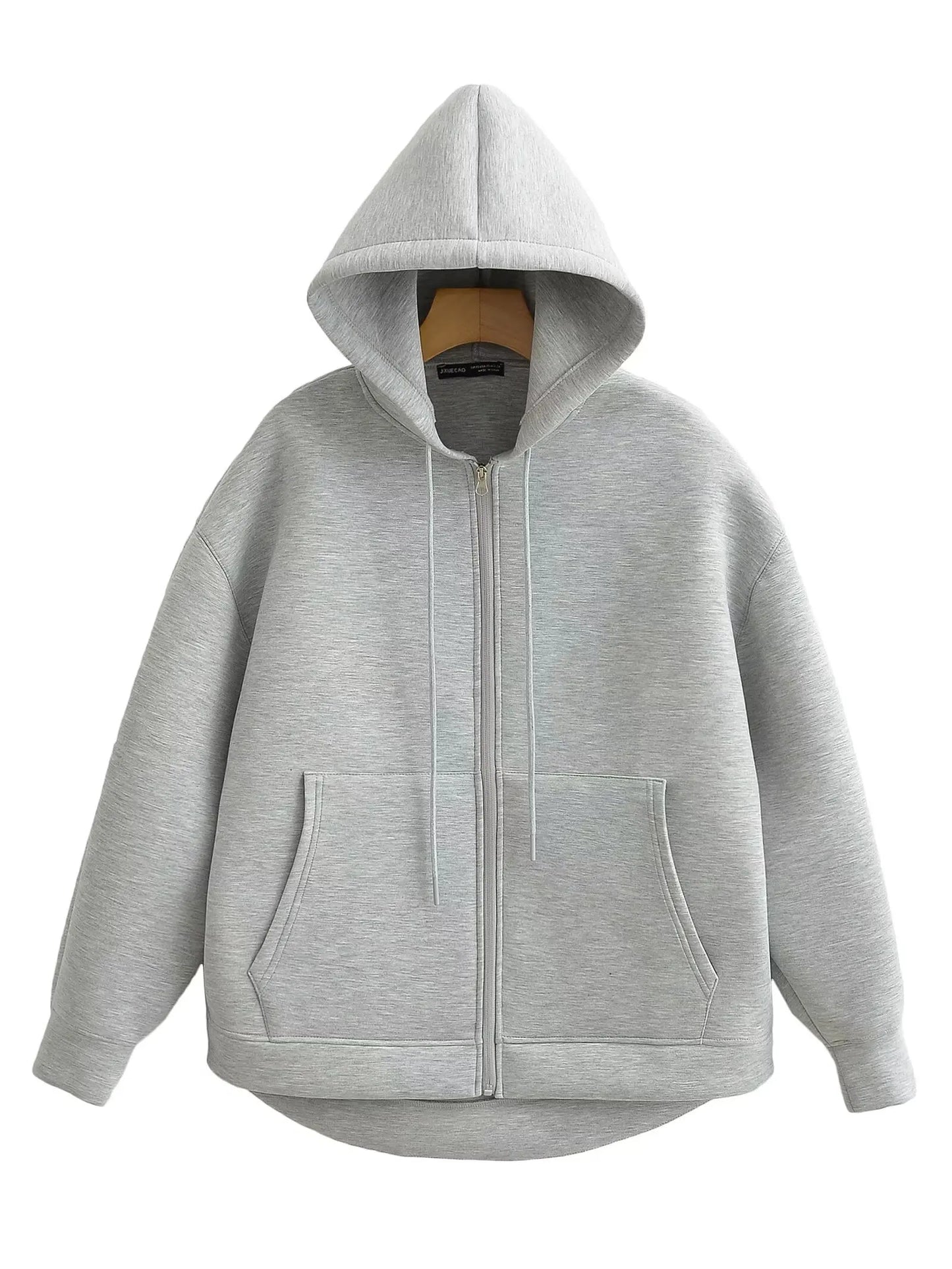 Jacket With Hood Long Sleeve