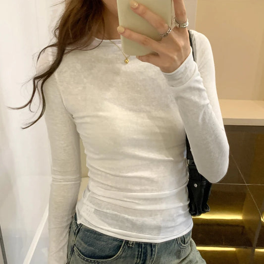 Slim Fit Long Sleeve Top