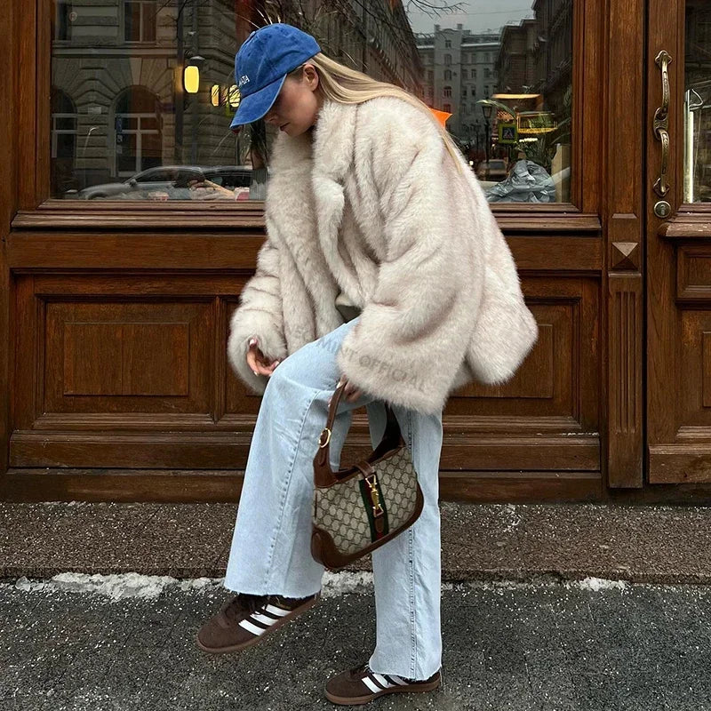 Winter Oversized Fur Coat