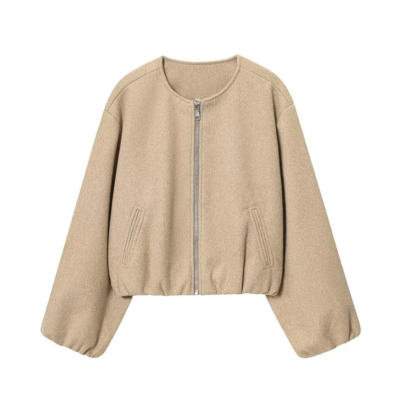 Soft Cropped Jacket
