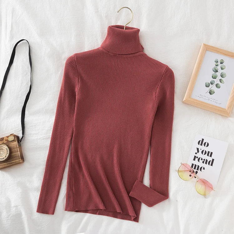 Knitted Soft Pullover Sweater