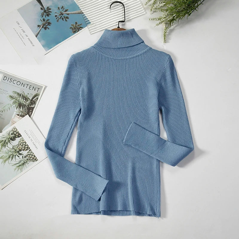 Knitted Soft Pullover Sweater