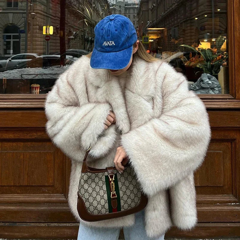 Winter Oversized Fur Coat