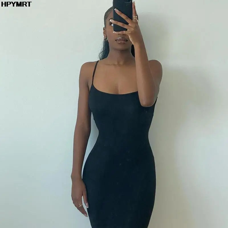 Satin Slip Sleeveless Backless Maxi Dress