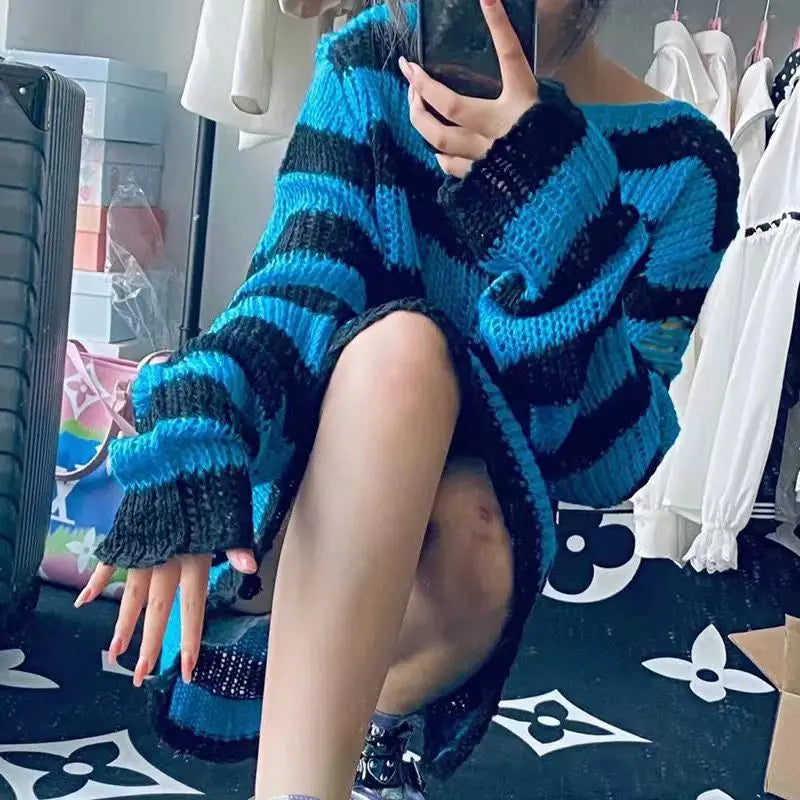 Punk Gothic Long Unisex Sweater