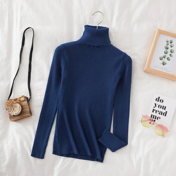 Knitted Soft Pullover Sweater
