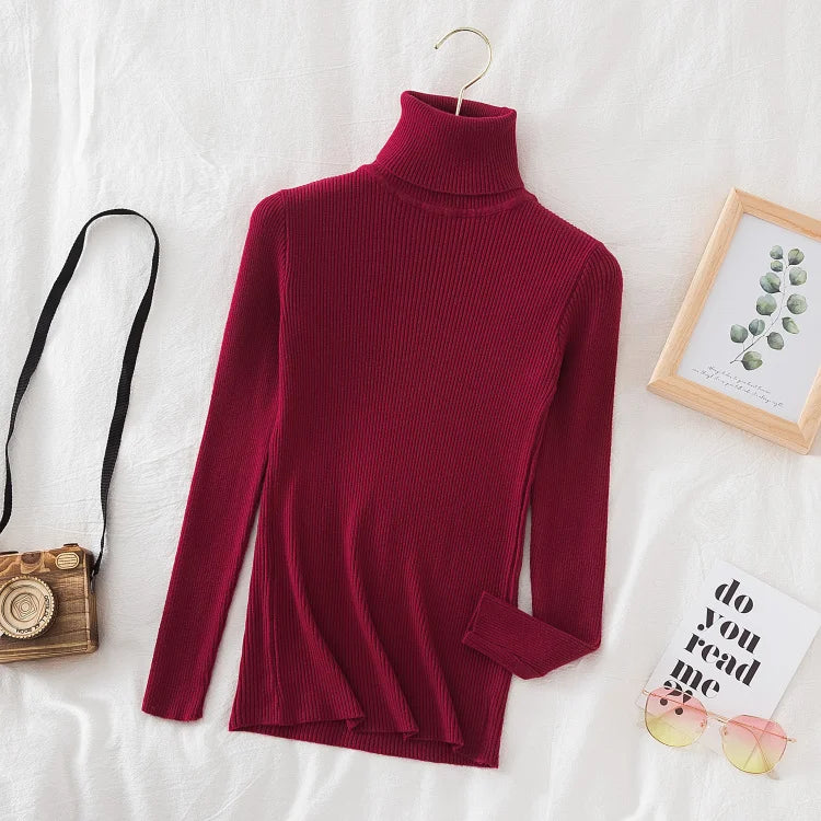 Knitted Soft Pullover Sweater
