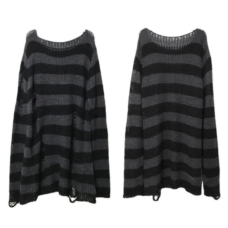 Punk Gothic Long Unisex Sweater