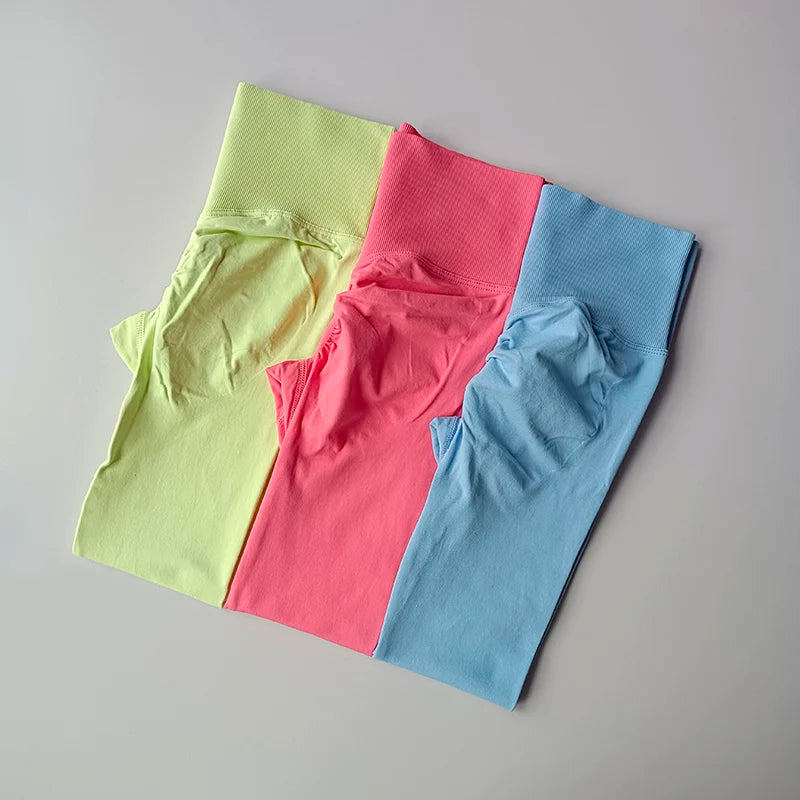 Seamless Push Up High Waist Leggings