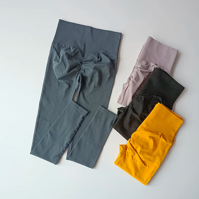Seamless Push Up High Waist Leggings