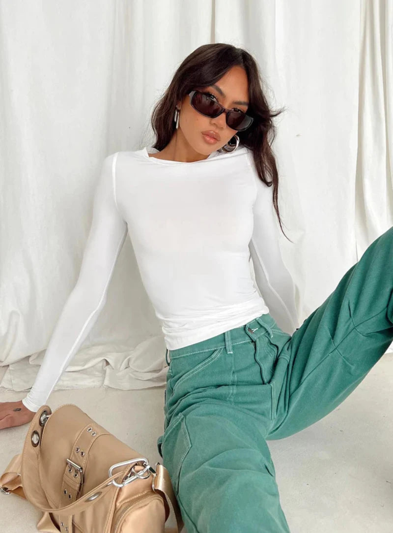 Long Sleeved Pullover T-Shirt
