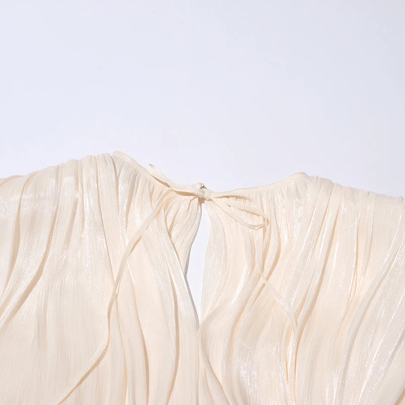Elegant Ruched Mini Dress