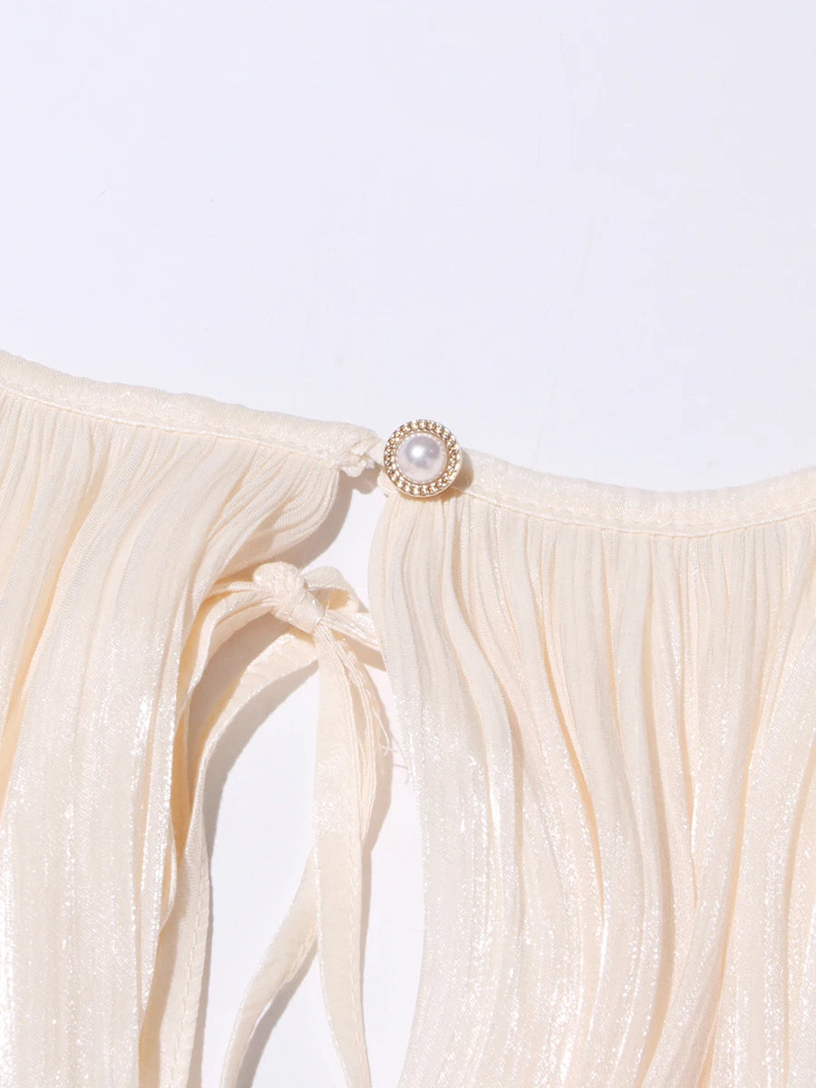 Elegant Ruched Mini Dress